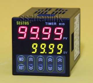 Digital Quartic Timer Relay 100 240V OMRON Relay CE B3S  