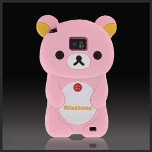  3D Pink Big Teddy Bear Zany Hybrid case cover for 
