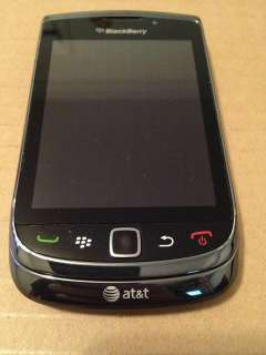 BlackBerry Torch 9800 4GB Black (AT&T) Smartphone UNLOCKED WORLDWIDE 