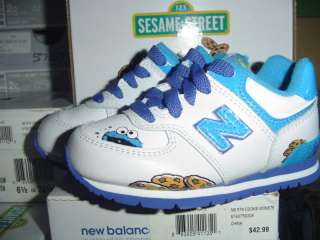 New Balance Cookie Monster Shoes Infant / Toddler Size 3c New SALE 
