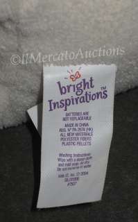  Inspirations Plush Prayer LAMB FLUTTER Stuffed Baby Toy Cream 6