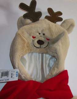 REINDEER INFANT Halloween Christmas COSTUME BUNTING SNOWSUIT MINIWEAR 