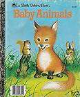 1956 Little Golden Book Baby Animals 1st Ed A  