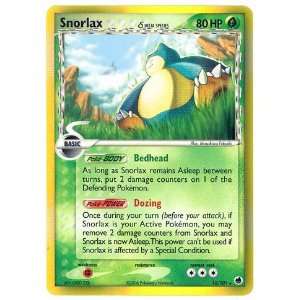  Pokemon EX Dragon Frontiers #10 Snorlax Holofoil Card [Toy 
