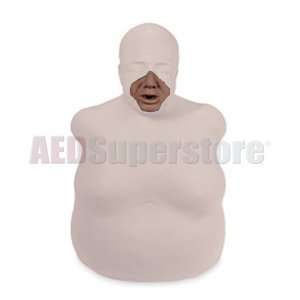 Life/form Manikin Fat Old Fred Replacement Face Inserts BLACK, 10 pack 