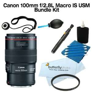  Canon EF 100mm f/2.8L IS USM 1 to 1 Macro Lens for Canon 