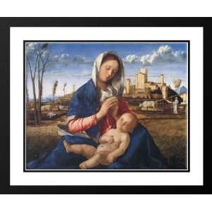  Bellini, Giovanni 34x28 Framed and Double Matted Virgin 