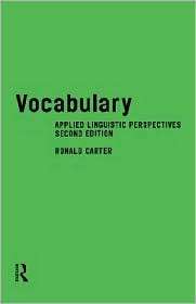 Vocabulary, (0415168643), Ronald Carter, Textbooks   