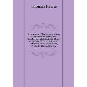   this day, February, 1793, . by Thomas Payne, . Thomas Payne Books