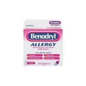  Benadryl Allergy Kapseals 24s Beauty