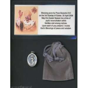   Saint/St. Dymphna Medal Blessed by Pope Benedict XVI 