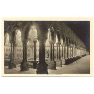   Postcard Cloisters of the Benedictine Monastery   Monreale Italy