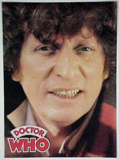 Doctor Who Tom Baker Close Up Poster  UNUSED ROLLED  