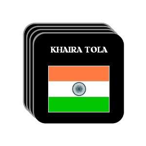  India   KHAIRA TOLA Set of 4 Mini Mousepad Coasters 