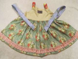 Matilda Jane Platinum Lana Knot Top Dress Easter Size 8 NWOT  