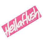 hellaflush hand style illest Fatlace safari pink decal bumper sticker