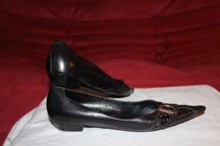 DIOR Women Studded Ballet Flat Shoes Christian Sz 8.5  