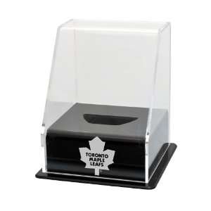 NHL Toronto Maple Leafs Single Hockey Puck Display Case with Angled 
