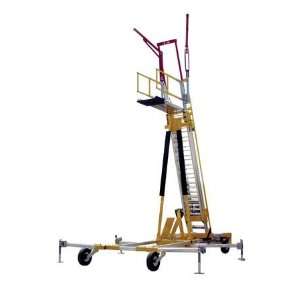   Height Adjustable Free Standing Ladder Access System