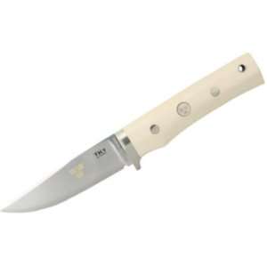 Fallkniven Knives 42 TK1 Fixed Blade Knife with Ivory Micarta Handles