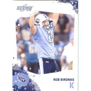  2010 Score #290 Rob Bironas   Tennessee Titans (Football 