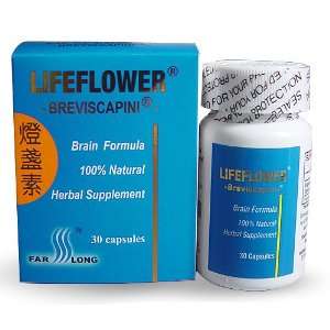 Lifeflower Brain Formula 30 Caps from Far Long Pharmaceuticals