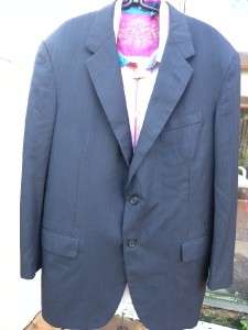 OXXFORD CLOTHES LUXURIOUS BANKERS STRIPE 2 BUTTON SUIT WORKING BUTTONS 