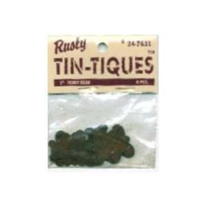  DCC Rusty Tin tiques 1 Tin Cut outs 6/pkg teddy Bear 6 