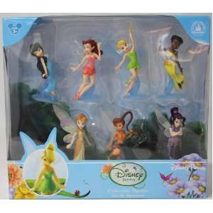 Disney Tinkerbell and Friends Fairies Collectible 7 Piece Figures (PVC 