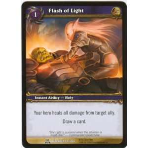  Flash of Light COMMON #73   World of Warcraft TCG Servants 