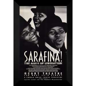  Sarafina (Broadway) 27x40 FRAMED Broadway Poster   A 