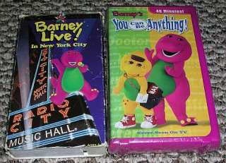 11 Barney & Friends Movie Lot Vhs Video Tapes  