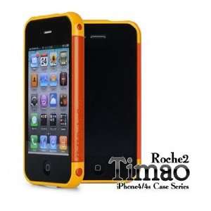  ROCHE2 TIMAO BUMPER CASE for iPhone4/4S YELLOW/ORANGE 