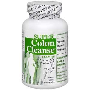  Super Colon Cleanse Laxative   120 ct Health & Personal 