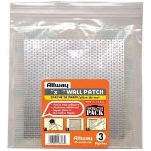  Drywall Patch 4 X 4, 3pk, Bagged & Labelled
