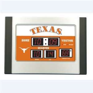  Texas Longhorns NCAA Scoreboard Desk Clock (6.5x9 