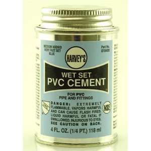  PVC Pipe Cement   1/4 Pint