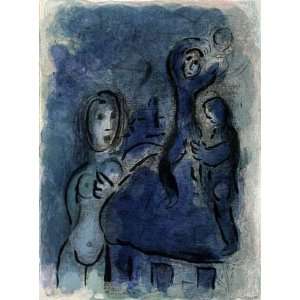  La Bible   Rahab et les Espions de Jericho by Marc Chagall 