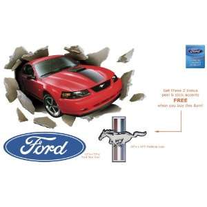  2003 Ford Mustang Mach 1 Through the Wall Toys & Games