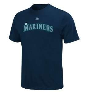   Mariners Official Wordmark Tee   Big and Tall
