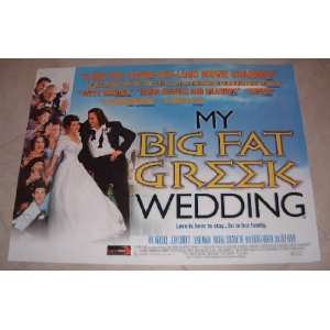  My Big Fat Greek Wedding   Original Movie Poster   30 X 40 