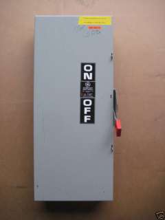 GE General Electric THN3364 Disconnect Switch 200 Amp A  