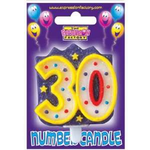  expression factory 30th birthday candle