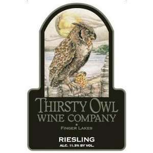  Thirsty Owl Wine Company Riesling 2010 750ML Grocery 