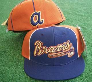 Atlanta Braves hat cap Cooperstown Fitted size 7 1/4  