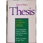 How to Write a Better Thesis or Report 9780522846652  