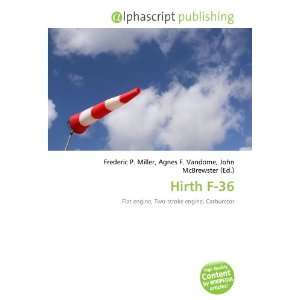  Hirth F 36 (9786133970625) Books