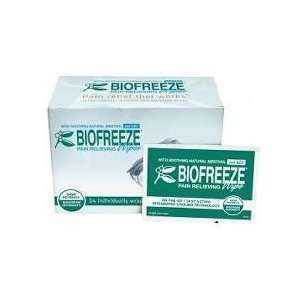  Biofreeze Pain Relieving Wipes   Box of 24 Beauty