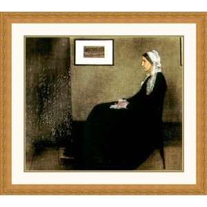 The Artists Mother by James Abbott McNeil Whistler   Framed Artwork