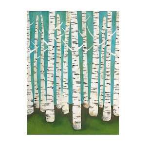  Summer Birches   Poster by Lisa Congdon (13x19)